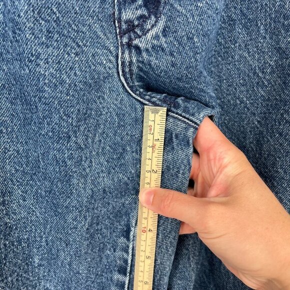 Vtg Kenny Rogers Bareback Jeans Size 29 Denim High Rise Western Lady Embroidered - Picture 13 of 14